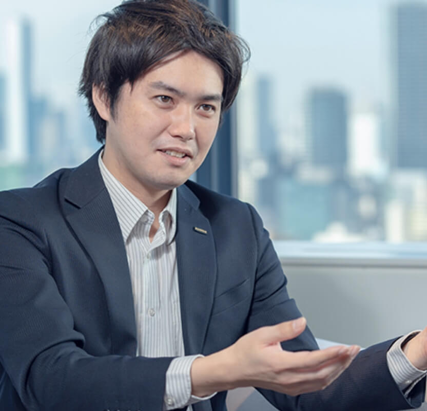 インタビュー風景