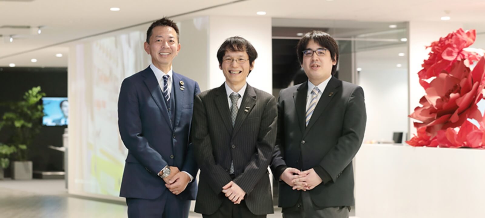 インタビュー風景