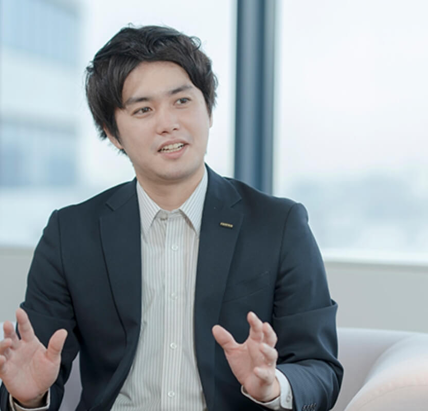 インタビュー風景