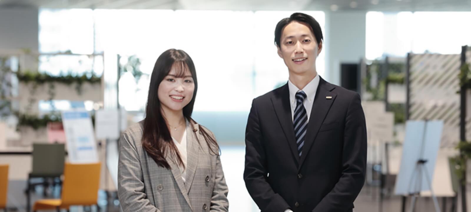 インタビュー風景