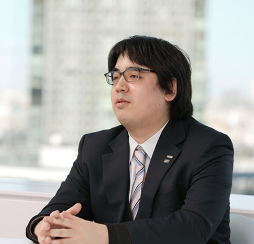 インタビュー風景