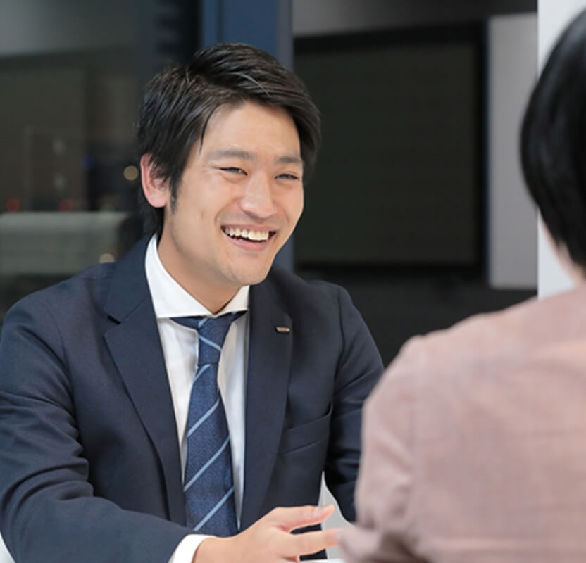 インタビュー風景