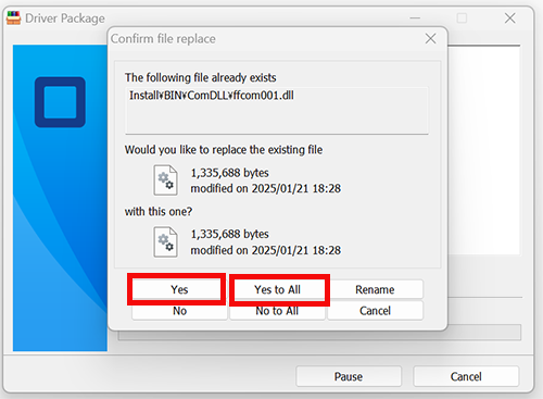 ダウンロードしたフォルダを展開する