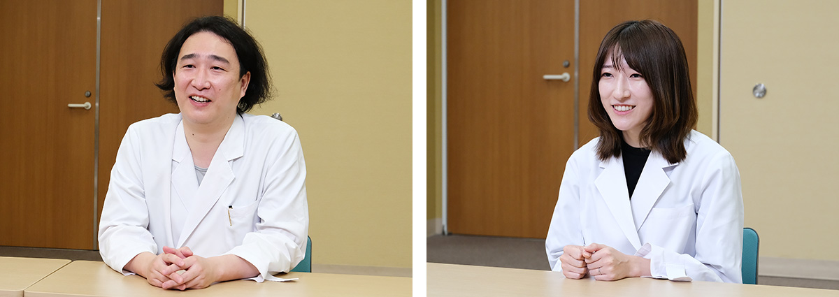 情報マネジメント課 佐藤 雅哉 様 / 情報マネジメント課 田島 沙紀 様