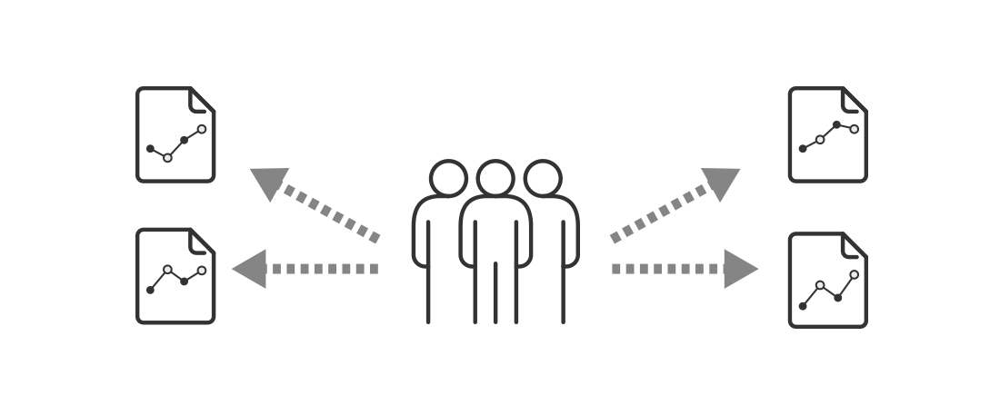 データの分析が担当者の勘と経験に依存し、分析結果や予測の精度が人によってばらつく