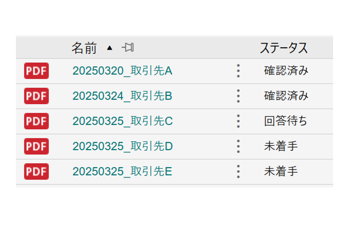 製造指示書をワンクリックで生成