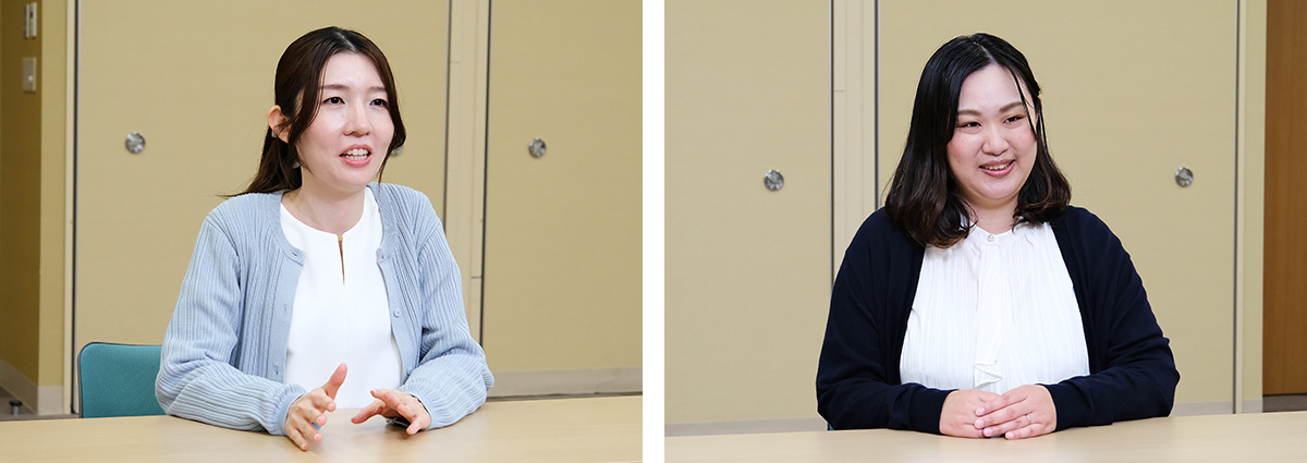 情報マネジメント課 阿部 ひと美 様 / 情報マネジメント課 加藤 留美 様
