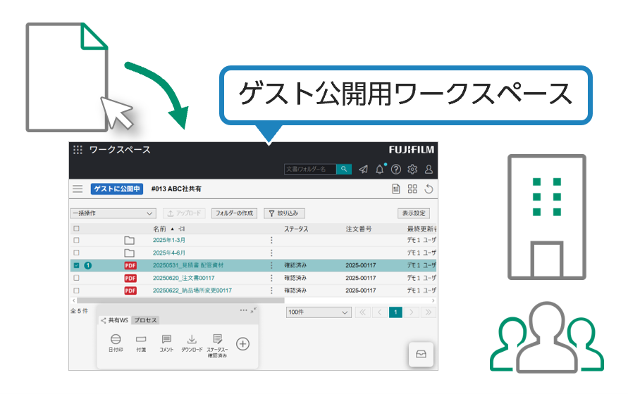 貿易管理システムの注文情報を取り込むことで自動で出荷単位で行を追加