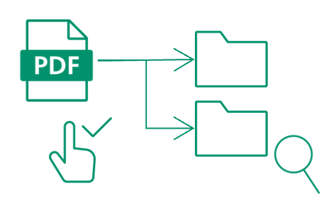 ワンクリックで簡単保存さまざまな方法で検索