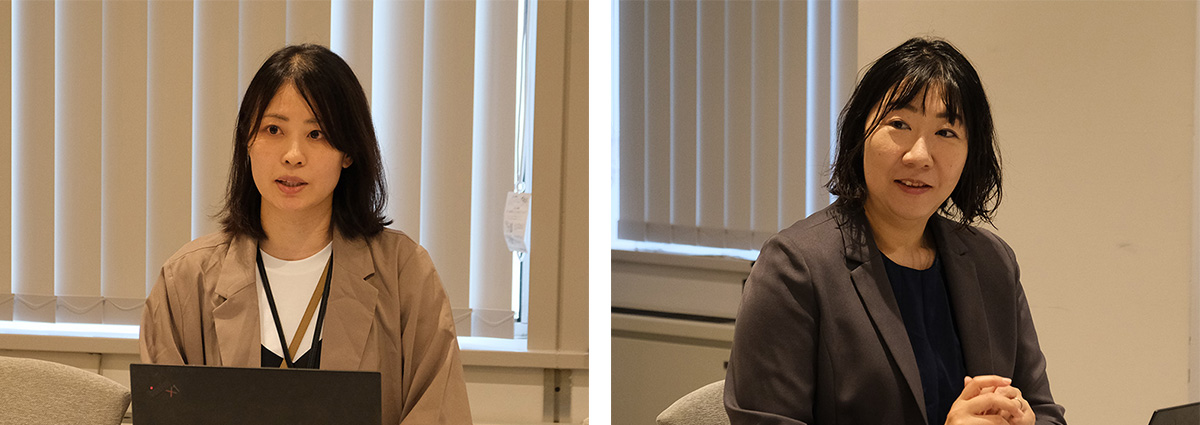 流通事業部 事業推進部 流通推進課 新川 綾 様 / レジデンシャル本部 統括部 カスタマーサポート課 西村 綾乃 様