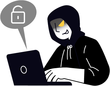 マルウェアの侵入など外部からの攻撃