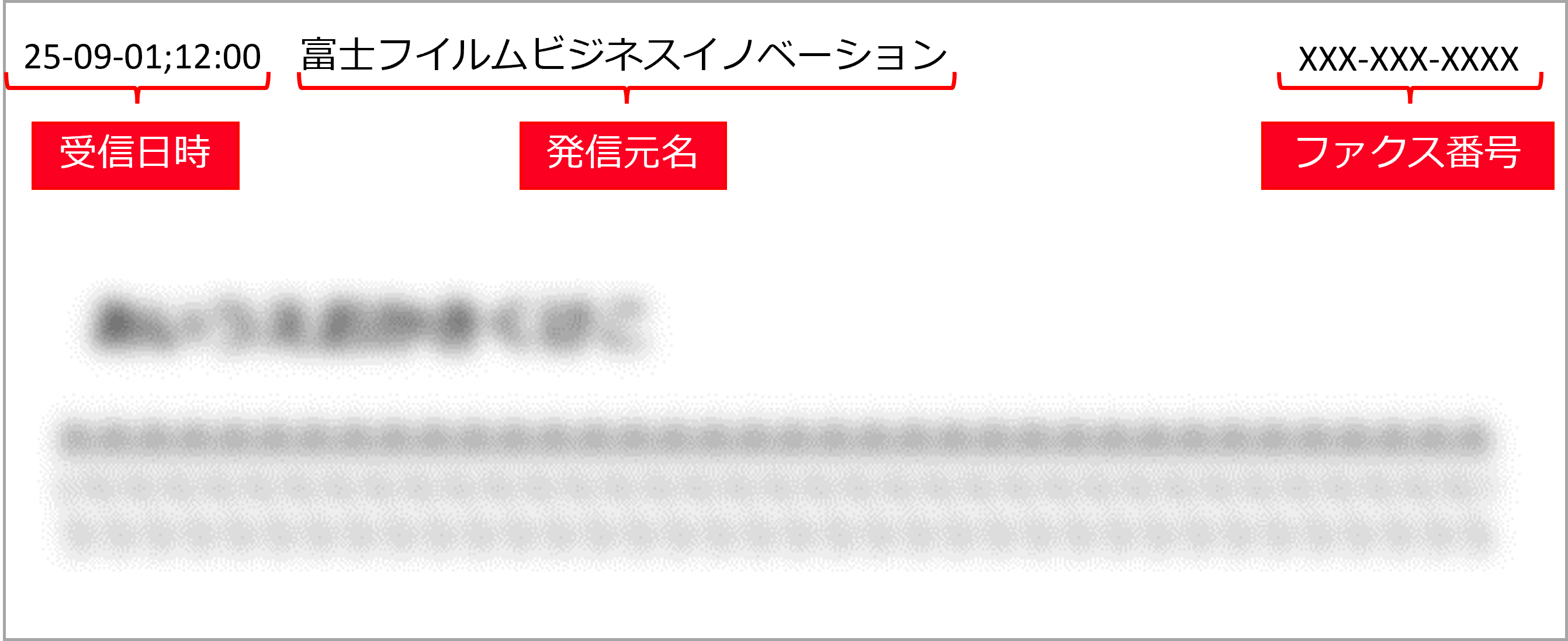 自局情報表示イメージ